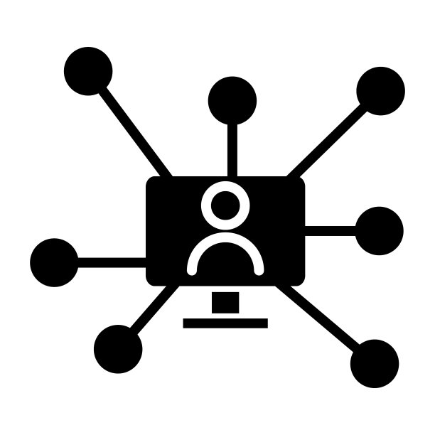 社交计算图标图片下载