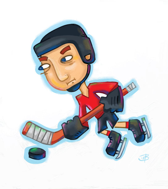 曲棍球运动员图片下载