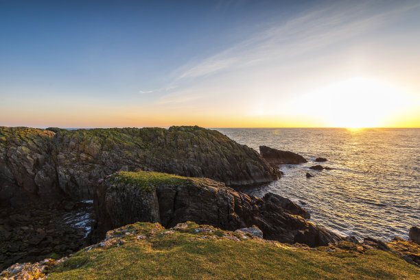 刘易斯屁股上的日出风景图片下载