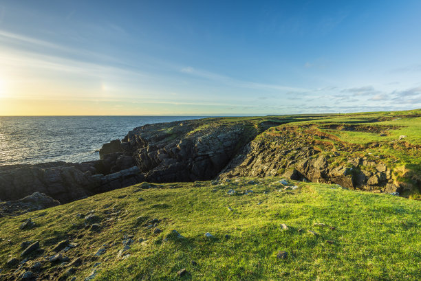 刘易斯屁股上的日出风景图片下载