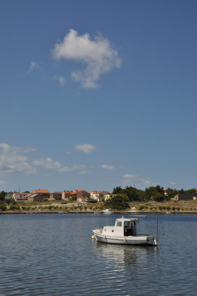 克罗地亚Nin的船只图片下载