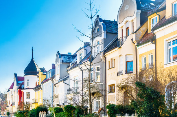 慕尼黑区别墅聚居区住宅建筑之探讨图片下载