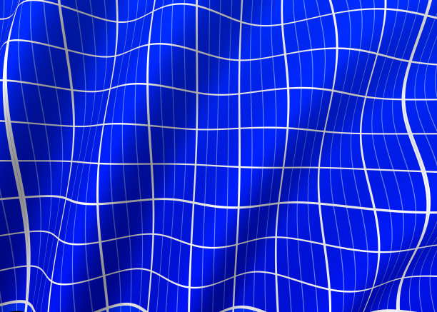 太阳能电池板的旗帜图片下载