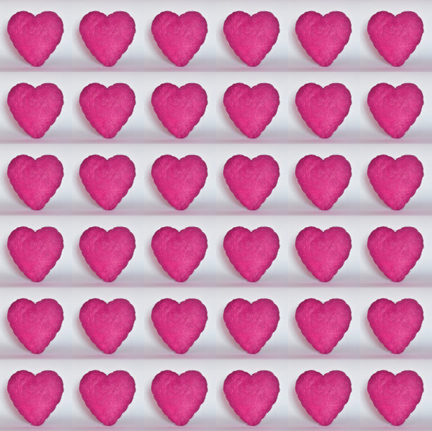 众多的心图片下载