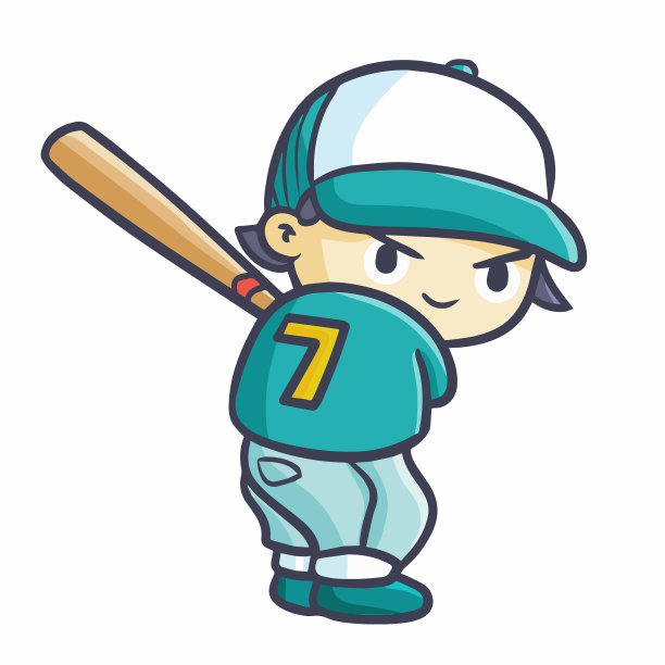 酷酷的棒球运动员准备击球图片下载