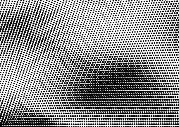 抽象的半色调点状垃圾纹样纹理。矢量现代垃圾背景海报，网站，名片，明信片，室内设计。图片下载