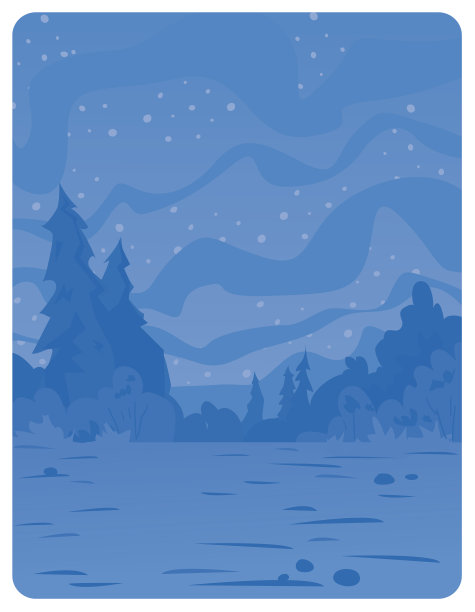 森林的夜晚图片下载