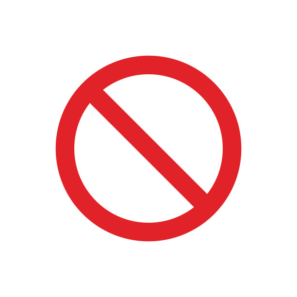 白色背景上没有孤立的标志图标。矢量插图。图片下载