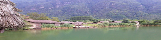 湖上的小屋图片下载