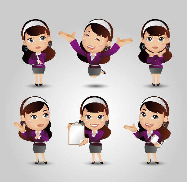 可爱的人——商人图片下载