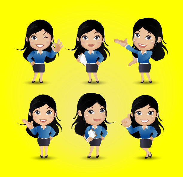 可爱的人——商人图片下载