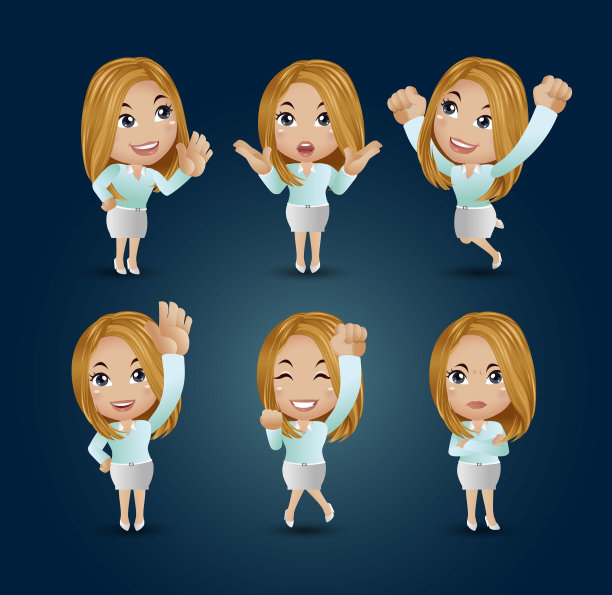 可爱的人——商人图片下载