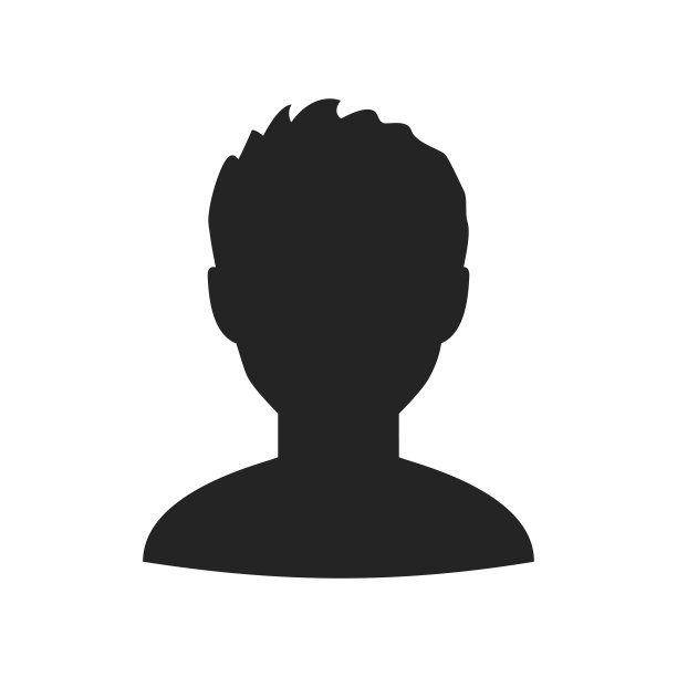 用户头像图标，标志，轮廓符号，扁平人图标-股票矢量图片下载