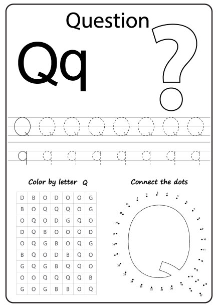 写A-Z，字母，练习游戏的孩子。写信问图片下载