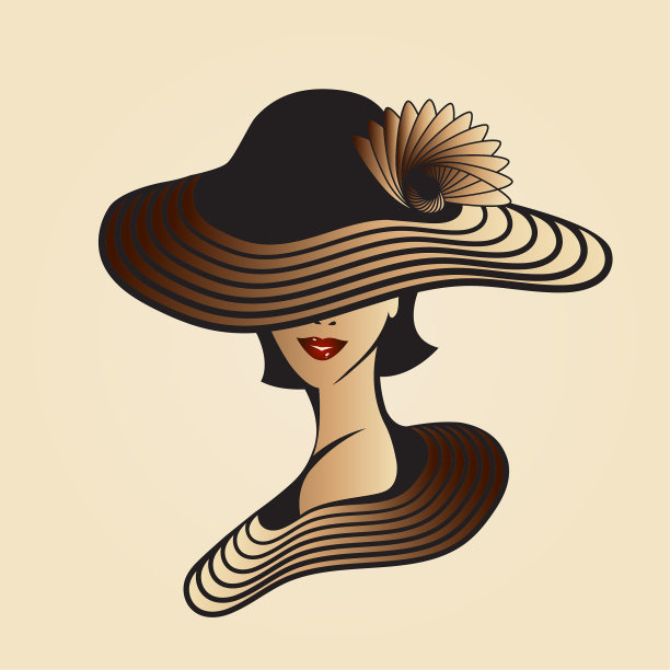 风格，美丽和时尚矢量插图图片下载