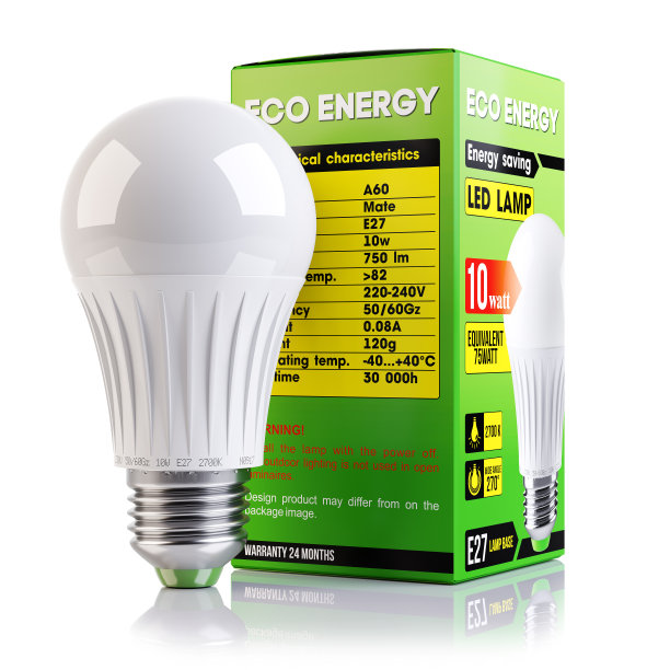 节能LED灯及包装图片下载