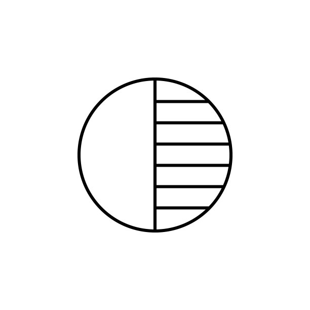 对比度图标：用于移动概念和Web应用程序的图像标志元素，网站设计和应用程序开发的细线图标，高级图标图片下载