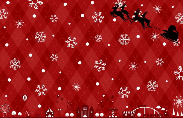 圣诞节插图图片下载