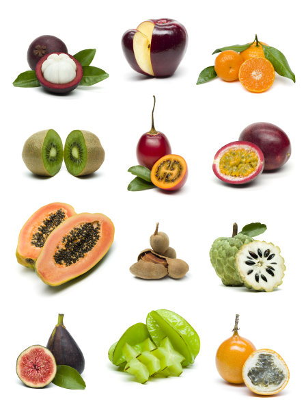 果座孤立在白色背景上图片下载