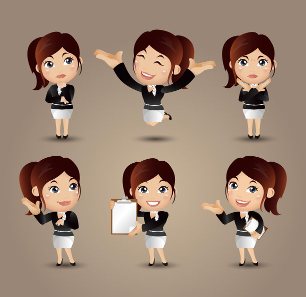 可爱的人——商人图片下载