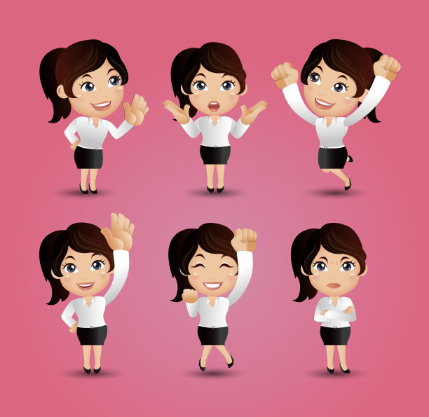 可爱的人——商人图片下载