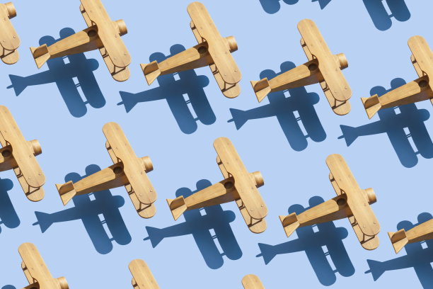 木制飞机模式图片下载