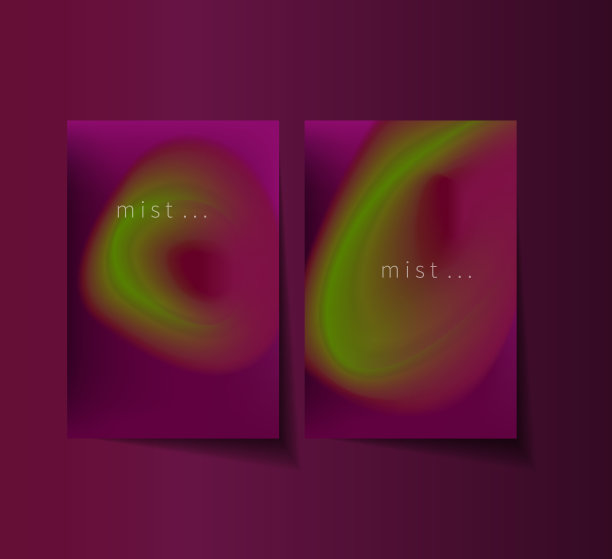 一组模糊横幅图片下载