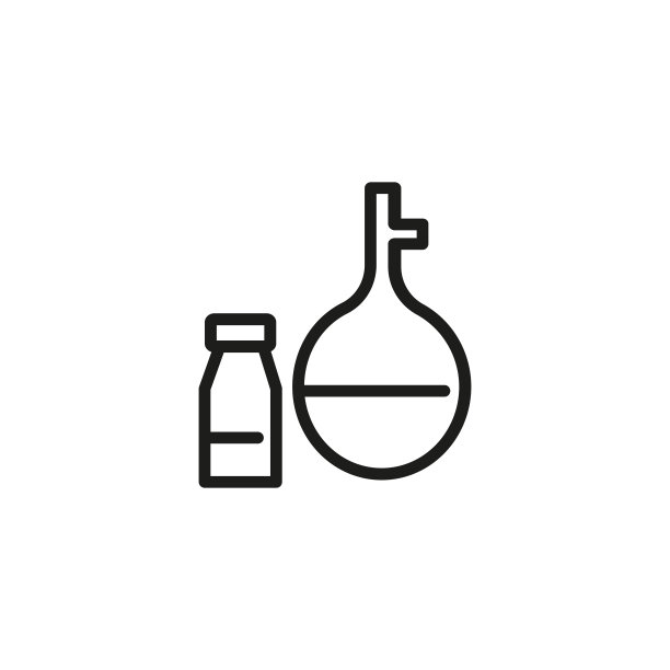 医疗实验室线性图标图片下载