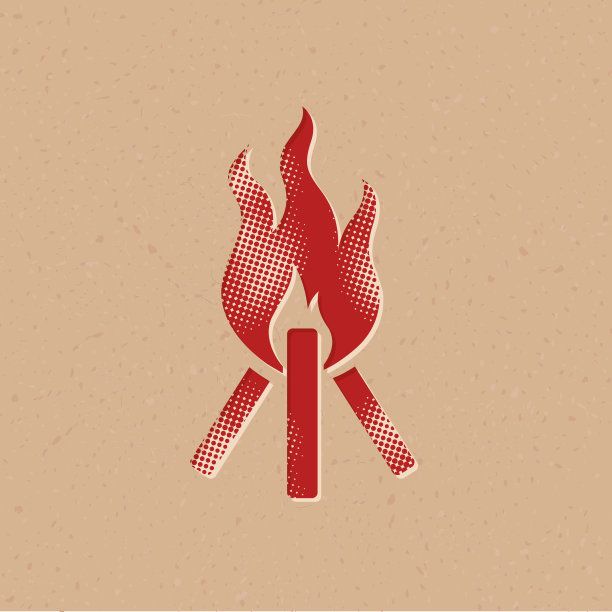 半色调图标-营火图片下载