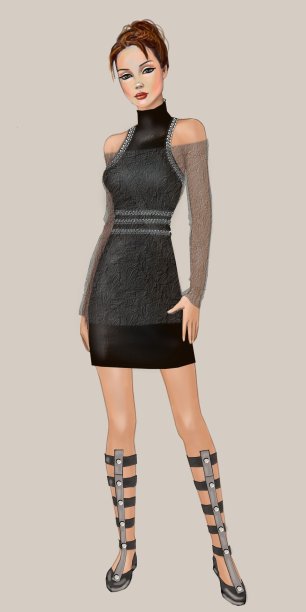 女孩穿图片下载