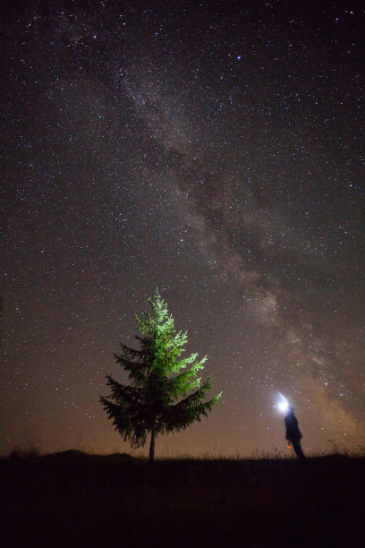 晚上的风景。图片下载