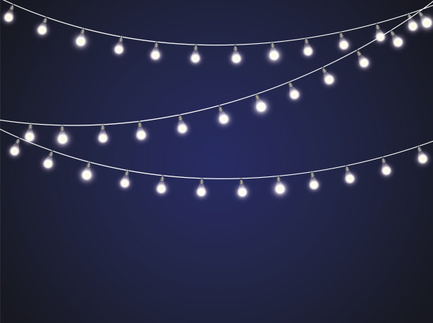 圣诞灯灯图片下载