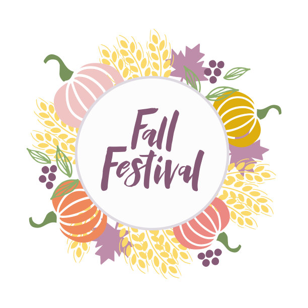 秋天的节日卡片图片下载