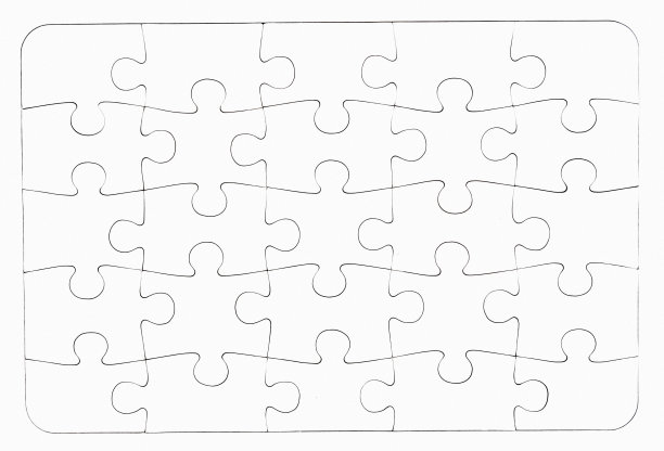 空白拼图图片下载