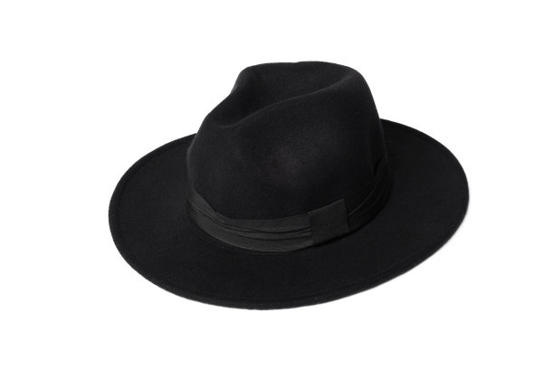 软呢帽孤立在白色图片下载