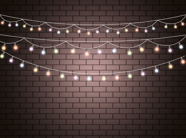 圣诞灯灯图片下载