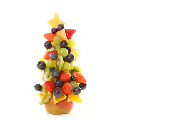 圣诞水果甜点图片下载