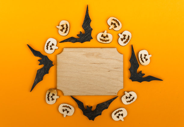 万圣节的传统贺卡图片下载