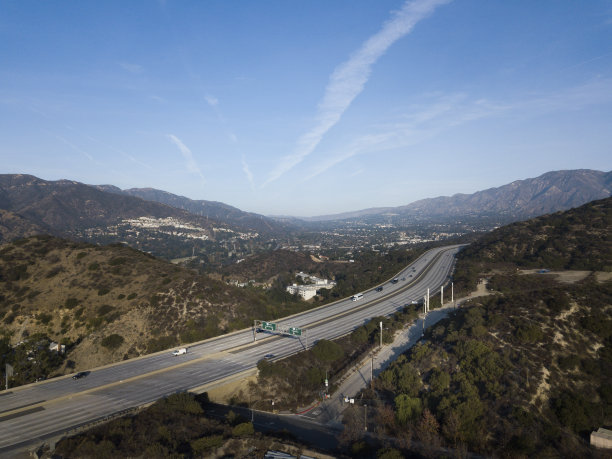 2高速公路-无人机射击图片下载