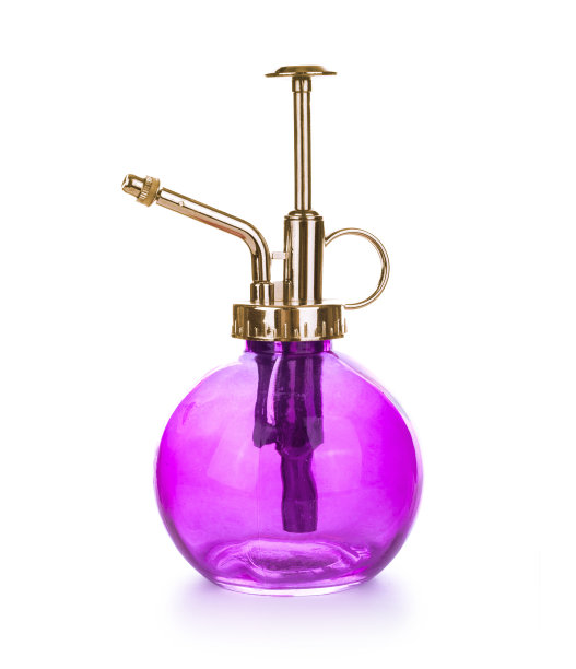 隔离的美丽香水瓶图片下载