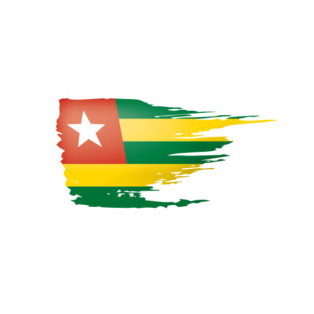 多哥国旗矢量图图片下载