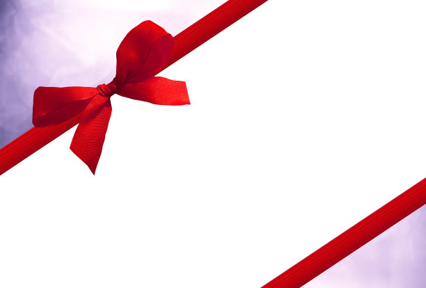 红色的蝴蝶结图片下载