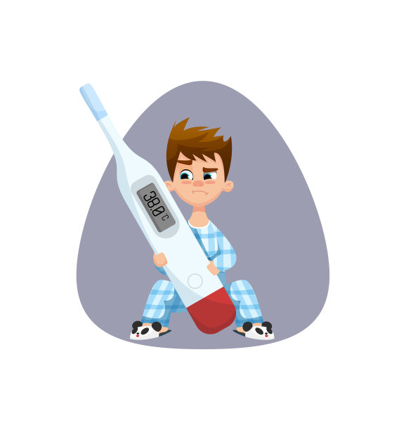 生病的小男孩图片下载
