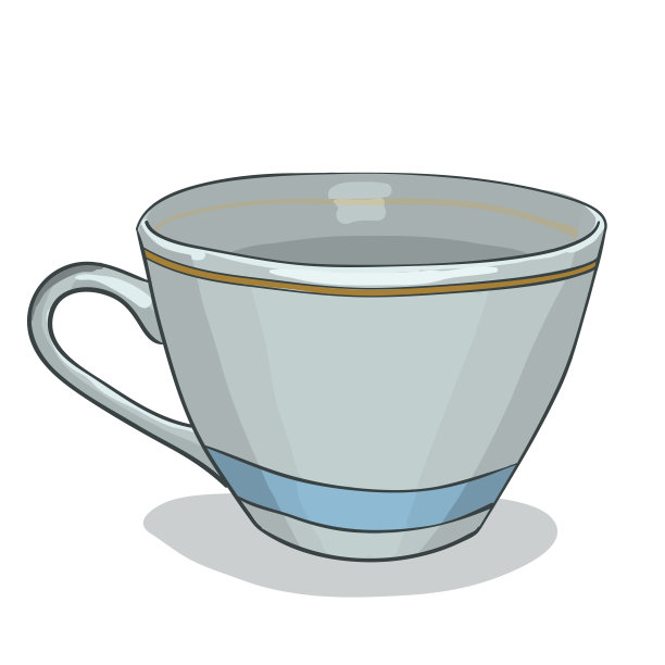 矢量插图绘制杯图片下载