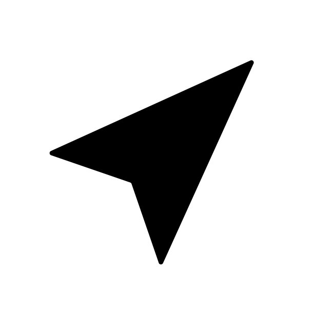 箭头导航图标，剪影在白色的背景图片下载