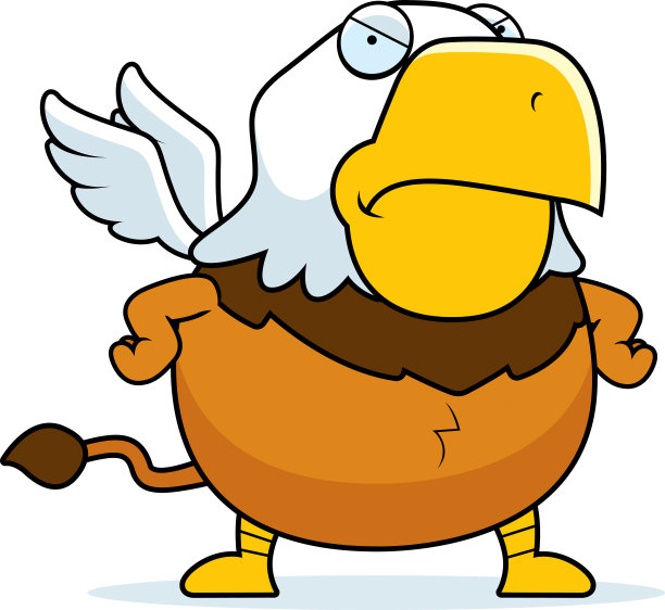 卡通愤怒格里芬图片下载