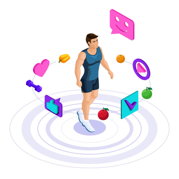 等长男运动员，美丽的运动身体，训练，跑步，健康的生活方式。健康饮食，低热量饮食设置3图片下载