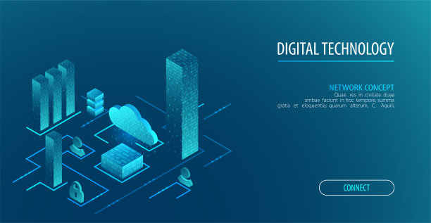 数据库等距大数据流处理概念。抽象的技术背景。图片下载