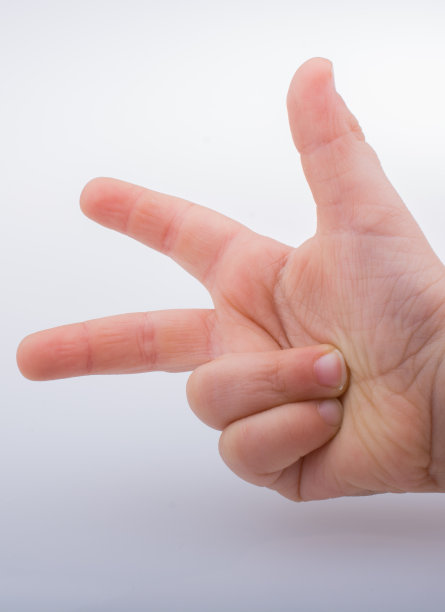 用手做第三个手势图片下载