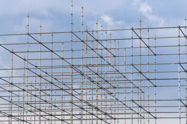 危地马拉国际舞台铁管结构。图片下载